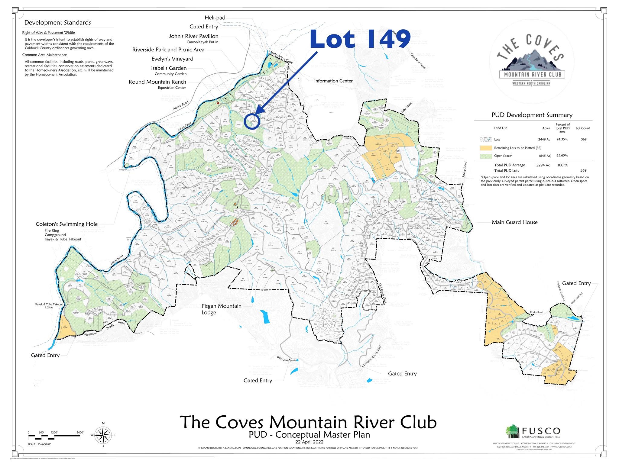 2.15 Acres, Lot 149, 5673 Rocky Falls Lane Lenoir NC 28645