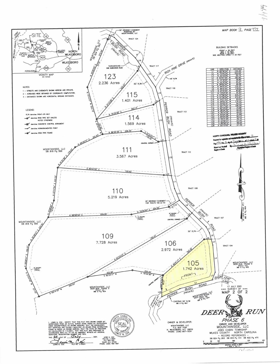Tbd Pepper Bush Road Purlear NC 28665