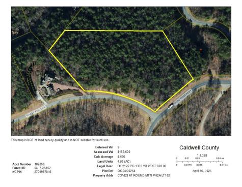Lot 161/162 Rocky Falls Lane Lenoir NC 28645