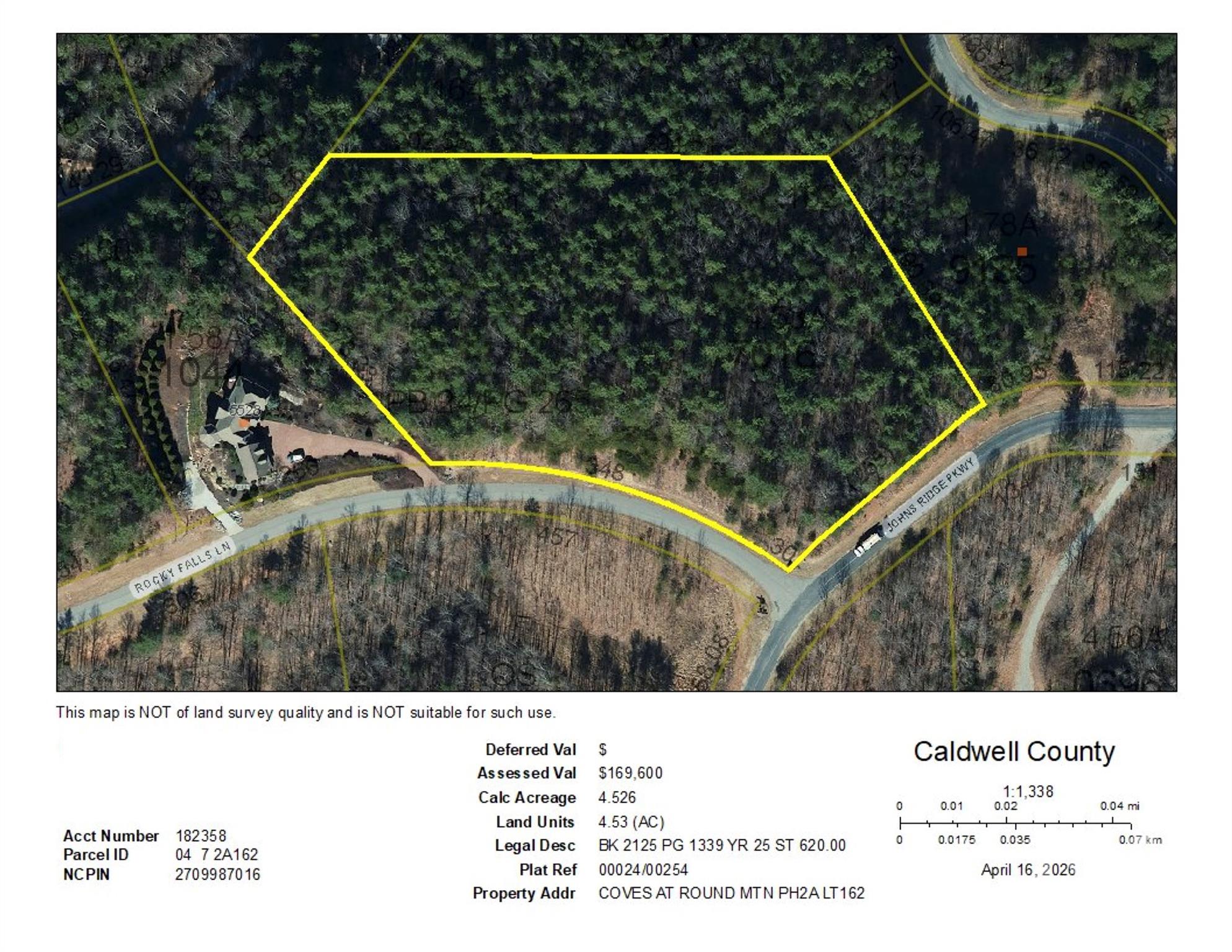 Lot 161/162 Rocky Falls Lane Lenoir NC 28645