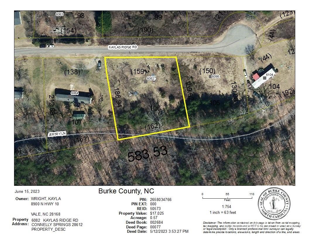 6082 Kaylas Ridge Road Connelly Springs NC 28612