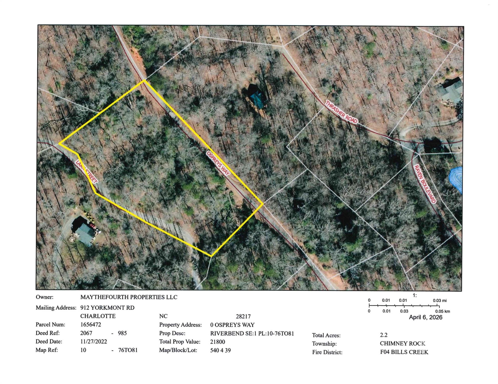0 Ospreys Way Lake Lure NC 28746