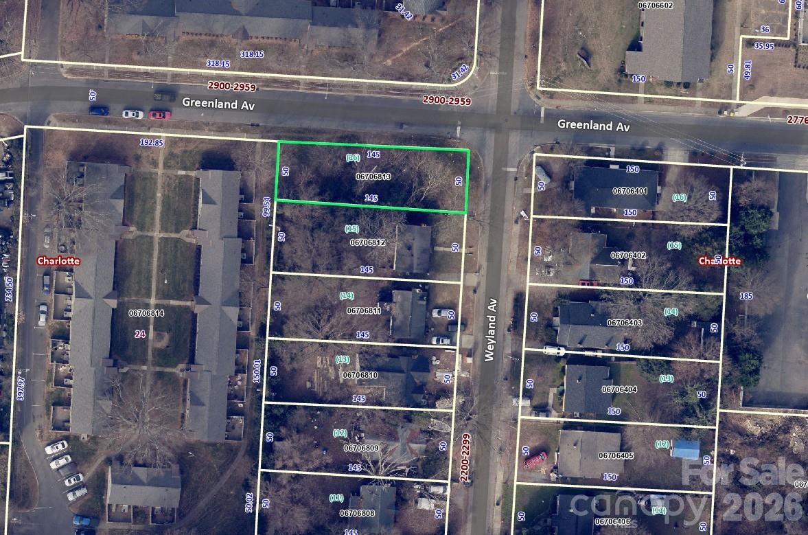 0 Weyland Avenue Charlotte NC 28208