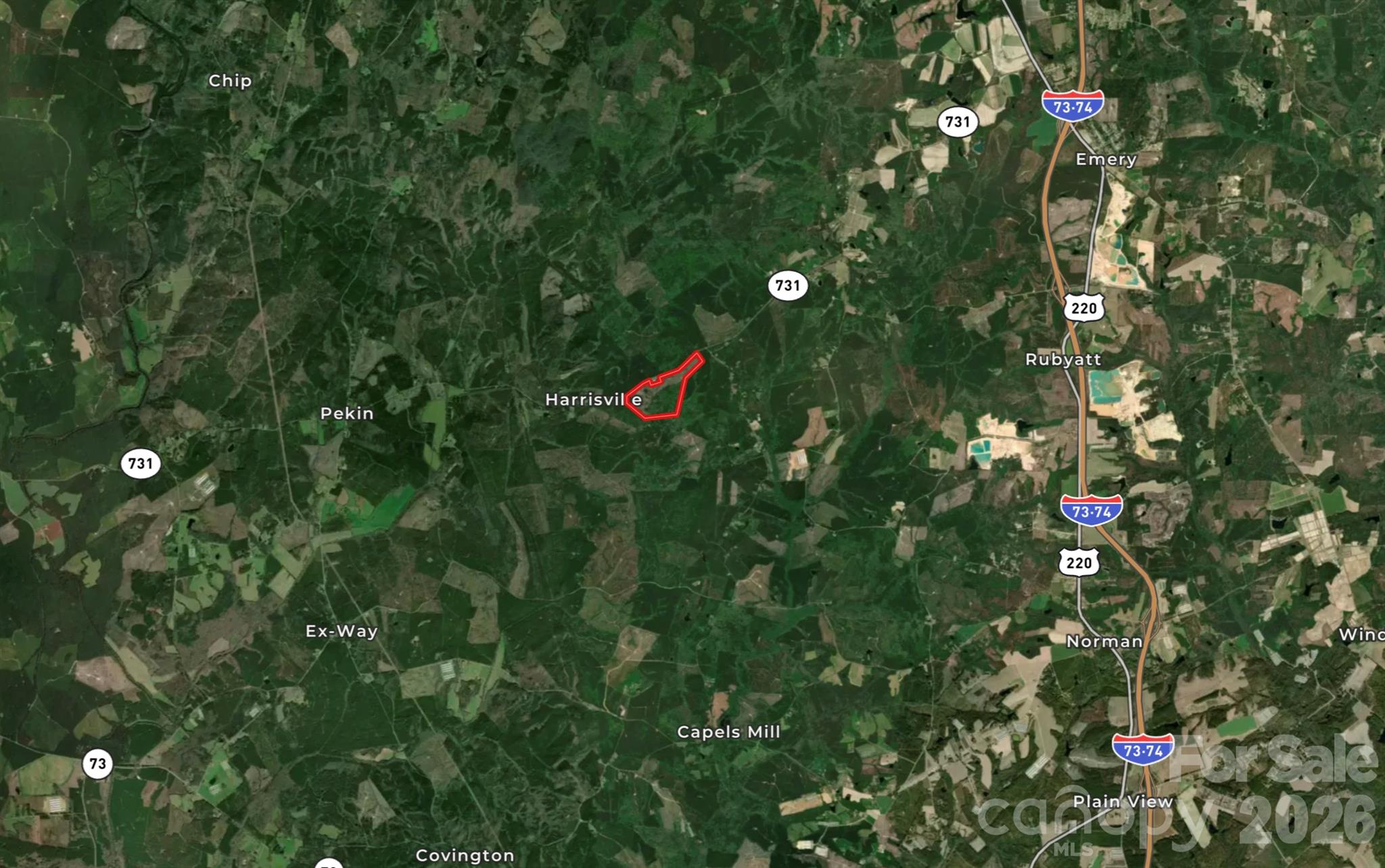 0 Highway 731 Highway E Candor NC 27229