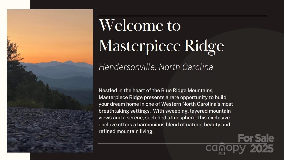 Lot # 7 Masterpiece View Drive Hendersonville NC 28739