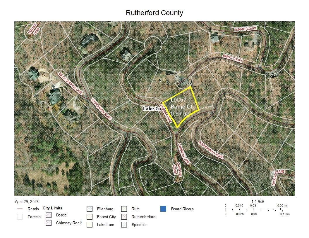 Lot 57 Banjo Court Lake Lure NC 28746