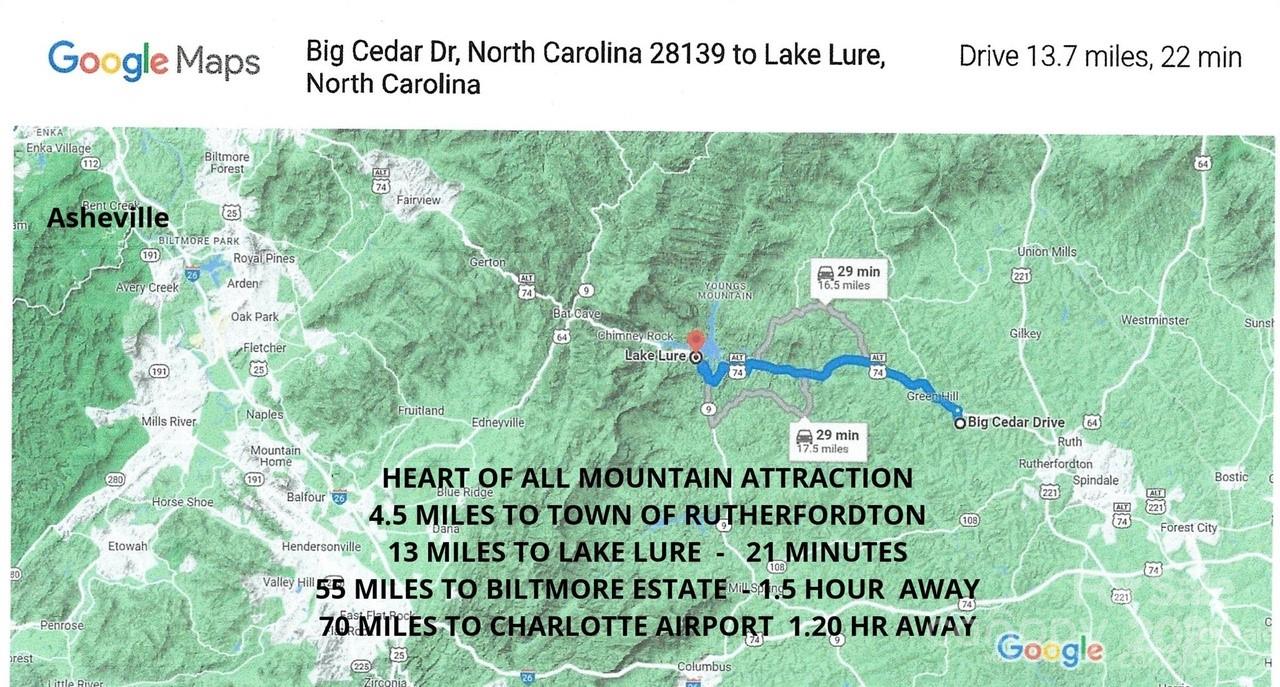 125 Big Cedar Drive Rutherfordton NC 28139