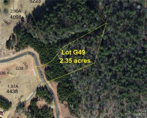 2.35 Acres, Lot G49, 2069 Hitching Post Trail Lenoir NC 28645