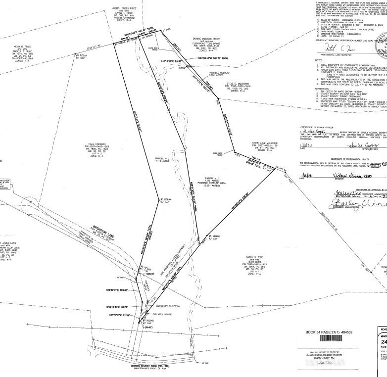 Parcel 1 Birdhouse Lane Locust NC 28097