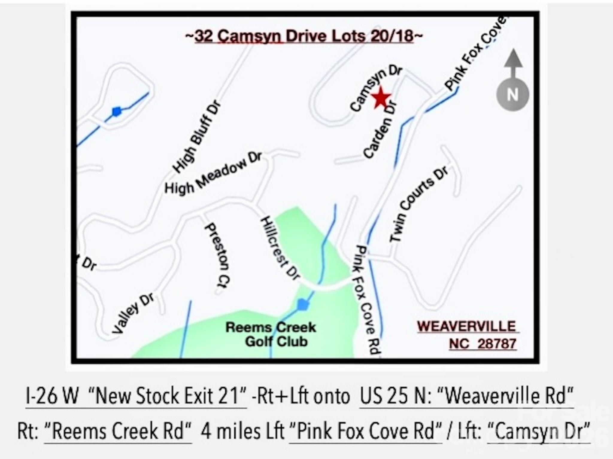 32 Camsyn Drive Weaverville NC 28787