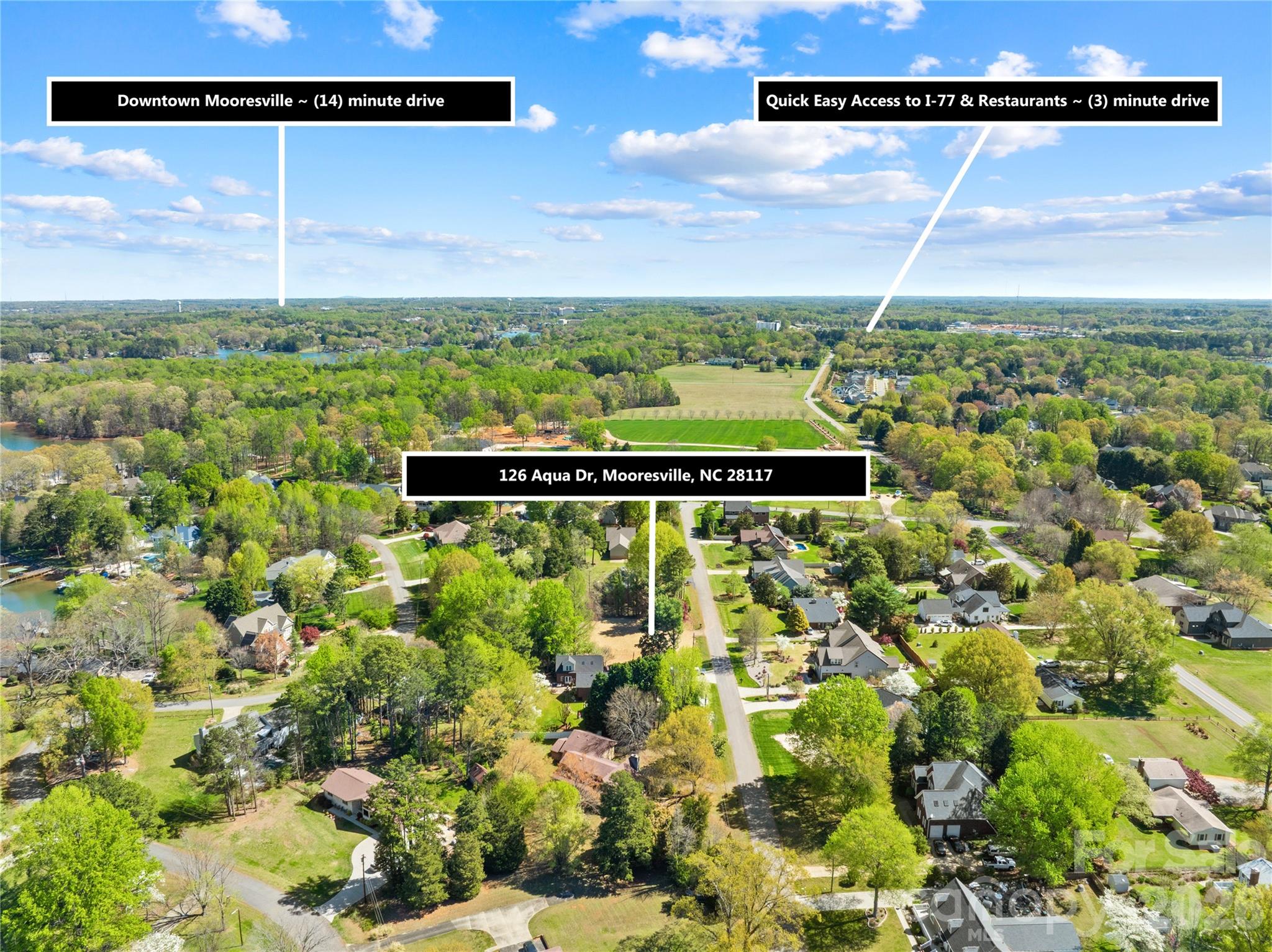 126 Aqua Drive Mooresville NC 28117