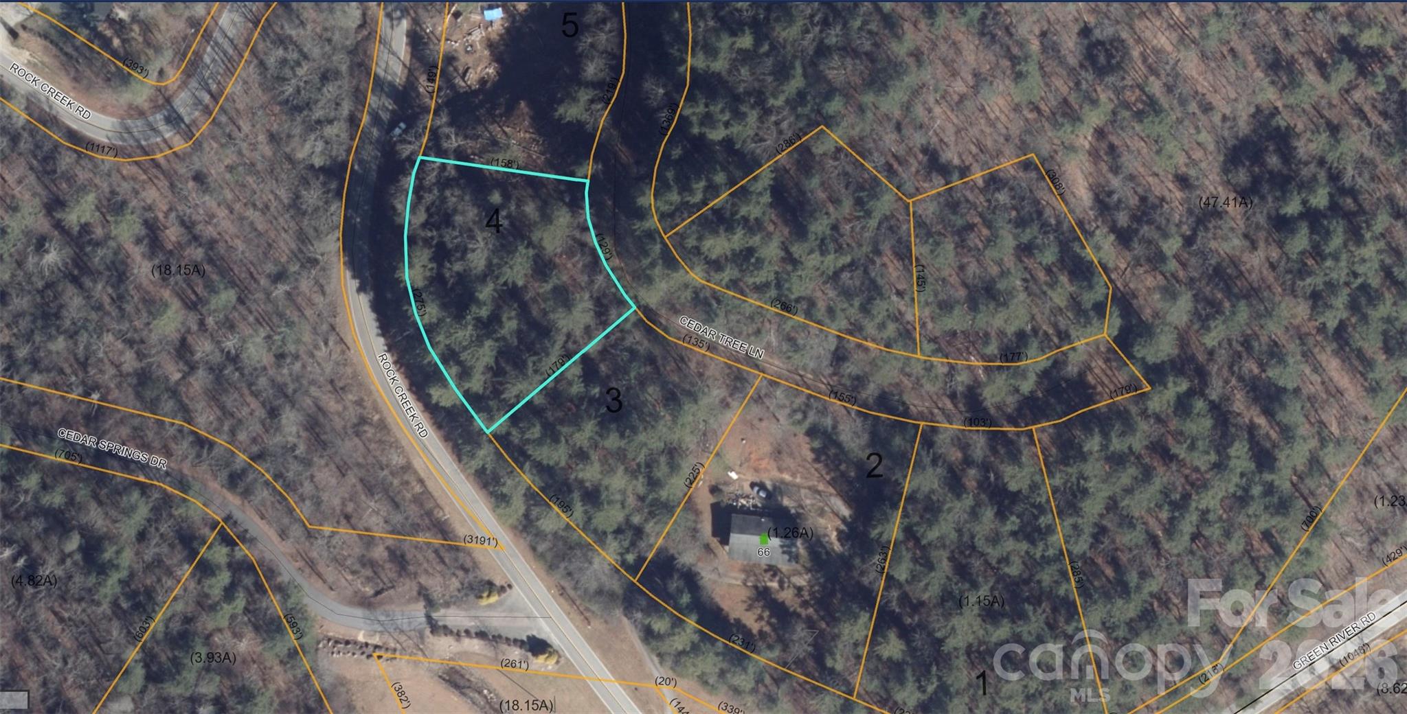 0000 Rock Creek Road Zirconia NC 28790