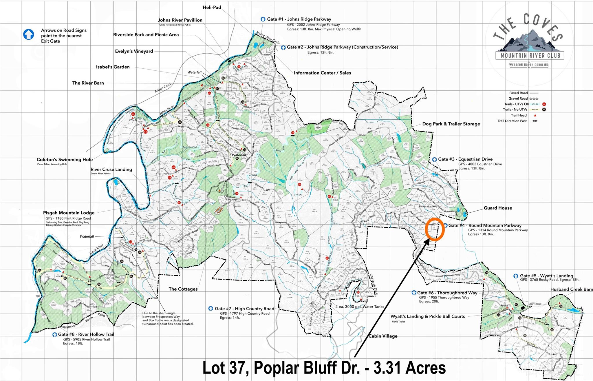 3.31 Acres, Lot 37 Poplar Bluff Drive SE Lenoir NC 28645