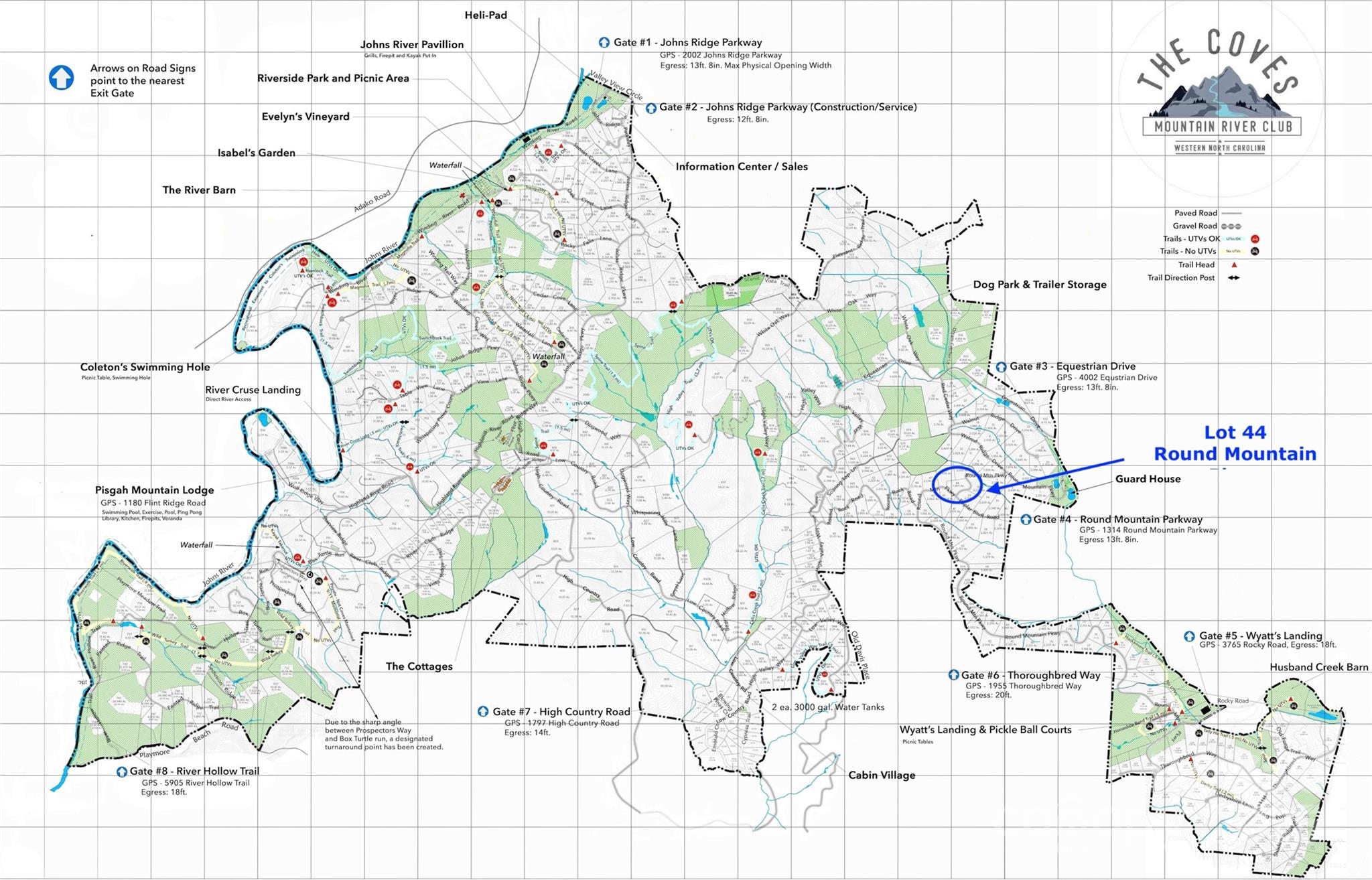 1.96 Acres, Lot 44 Round Mountain Parkway Lenoir NC 28645