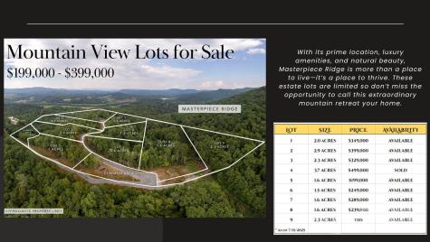 Lot # 2 Masterpiece View Drive Hendersonville NC 28739