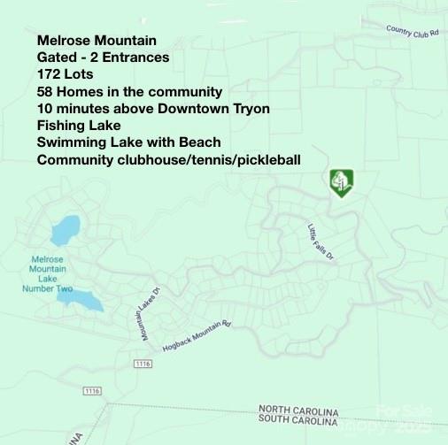 630 & 631 Melrose Mountain Road Tryon NC 28782
