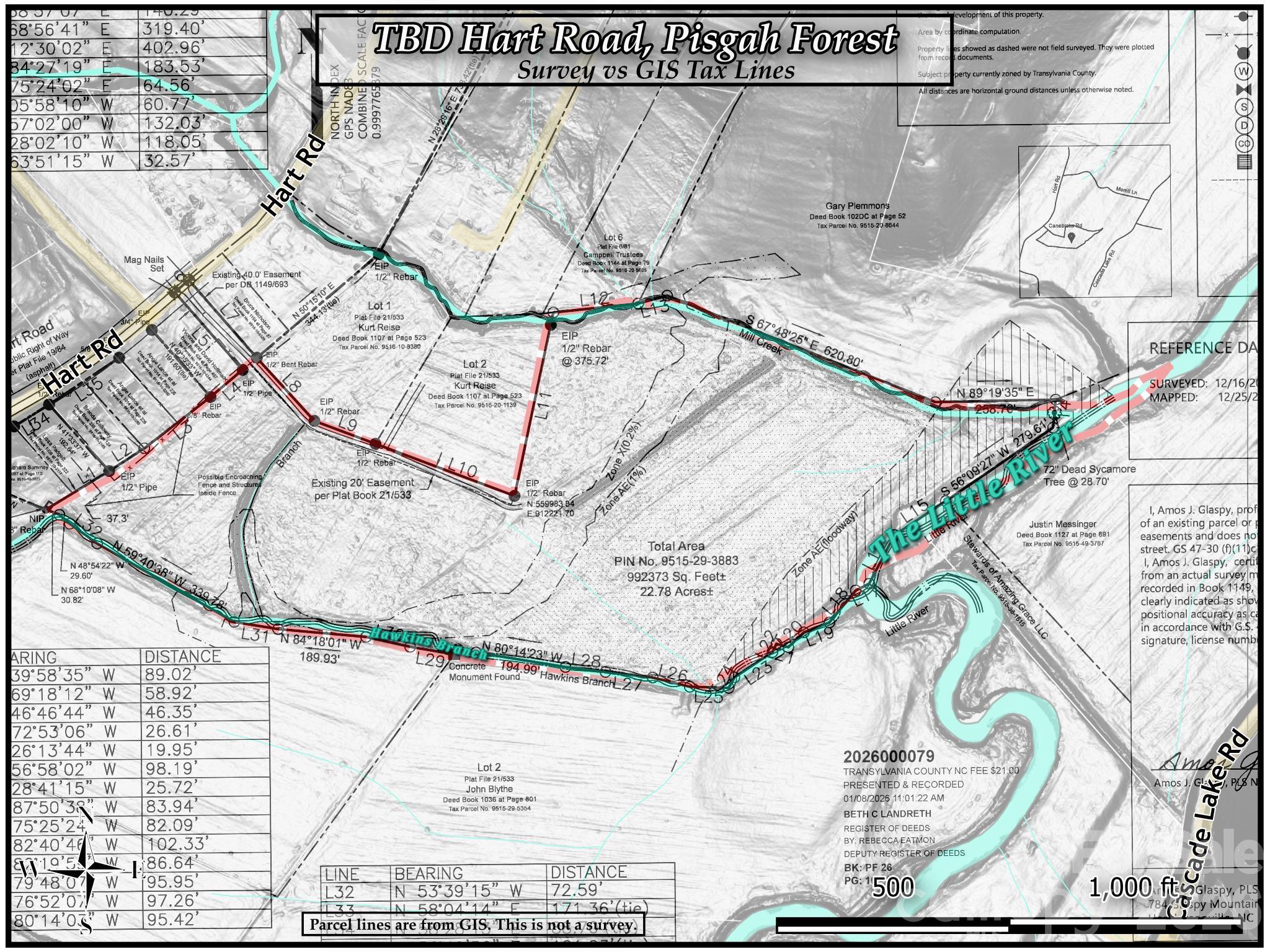 Tbd Hart Road Pisgah Forest NC 28768