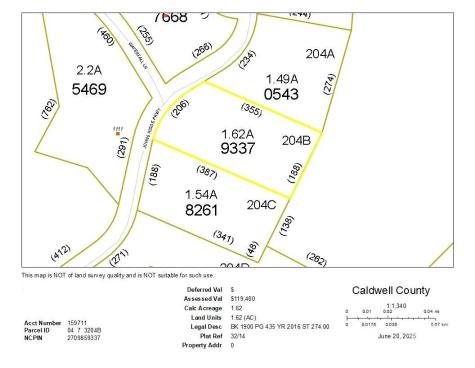 1.62 Acres, Lot 204b Johns Ridge Parkway Lenoir NC 28645