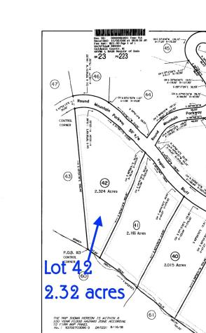 Lot 42, Round Mountain Parkway Lenoir NC 28645
