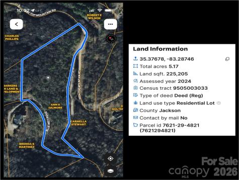 Lot 2 Little Bit Trail Whittier NC 28789