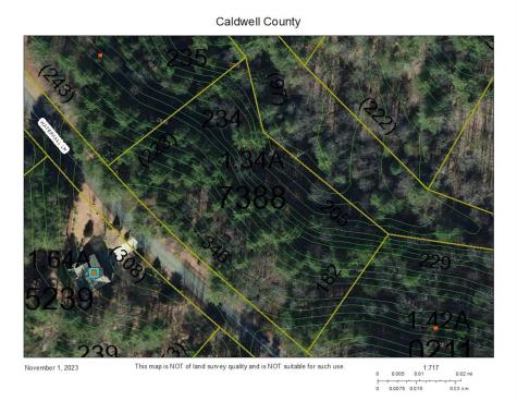 1.34 Acres, Lot 234 Waterfall Lane Lenoir NC 28645