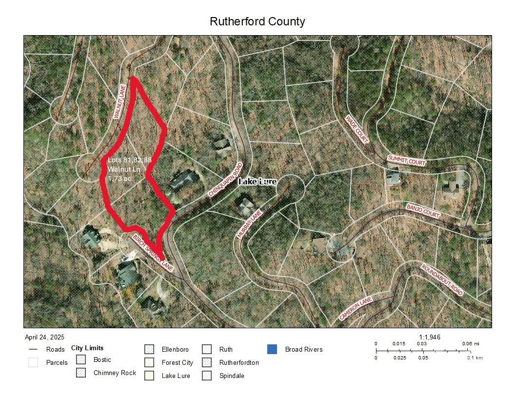 Lot 81, 82, & 88 Walnut Lane Lake Lure NC 28746