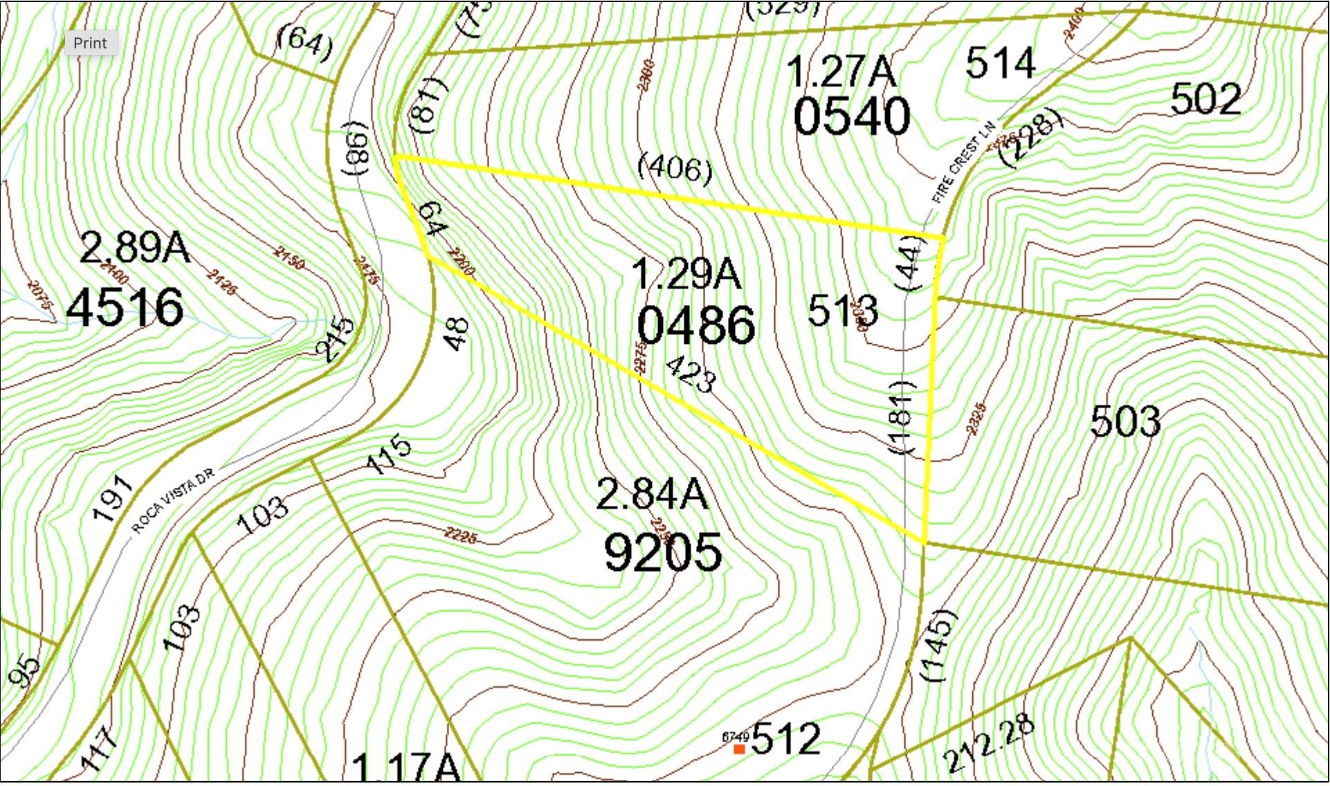 Lot# 513 Fire Crest Lane Lenoir NC 28645