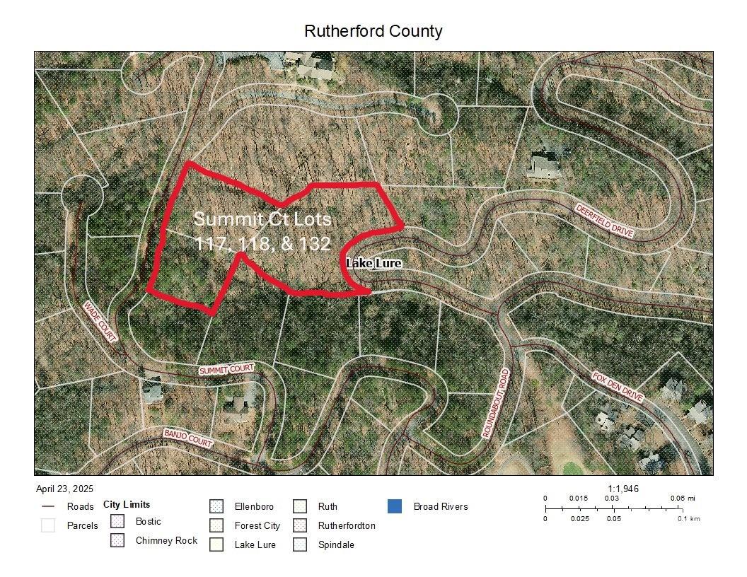Lot 117, 118, & 132 Summit Court Lake Lure NC 28746