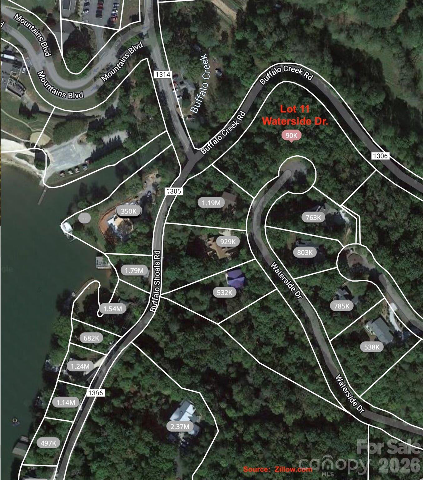 Lot 11 Waterside Drive Lake Lure NC 28746