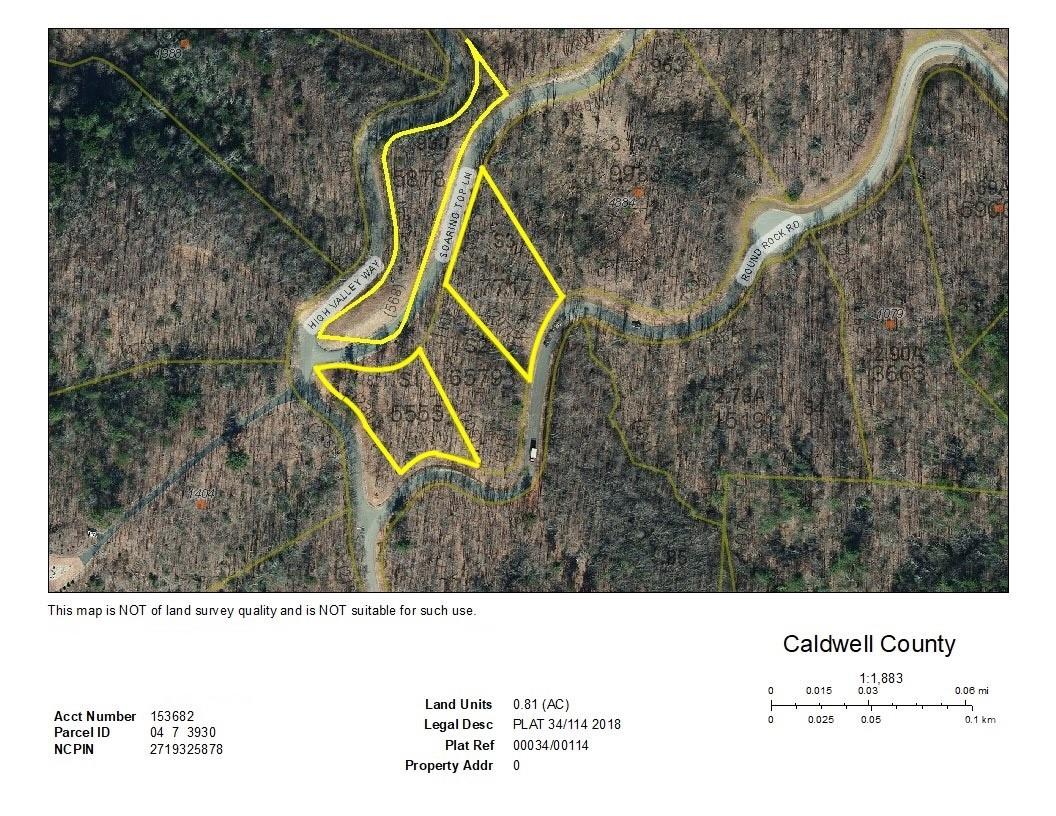 2.1 Acre Lot 930 Soaring Top Lane Lenoir NC 28645