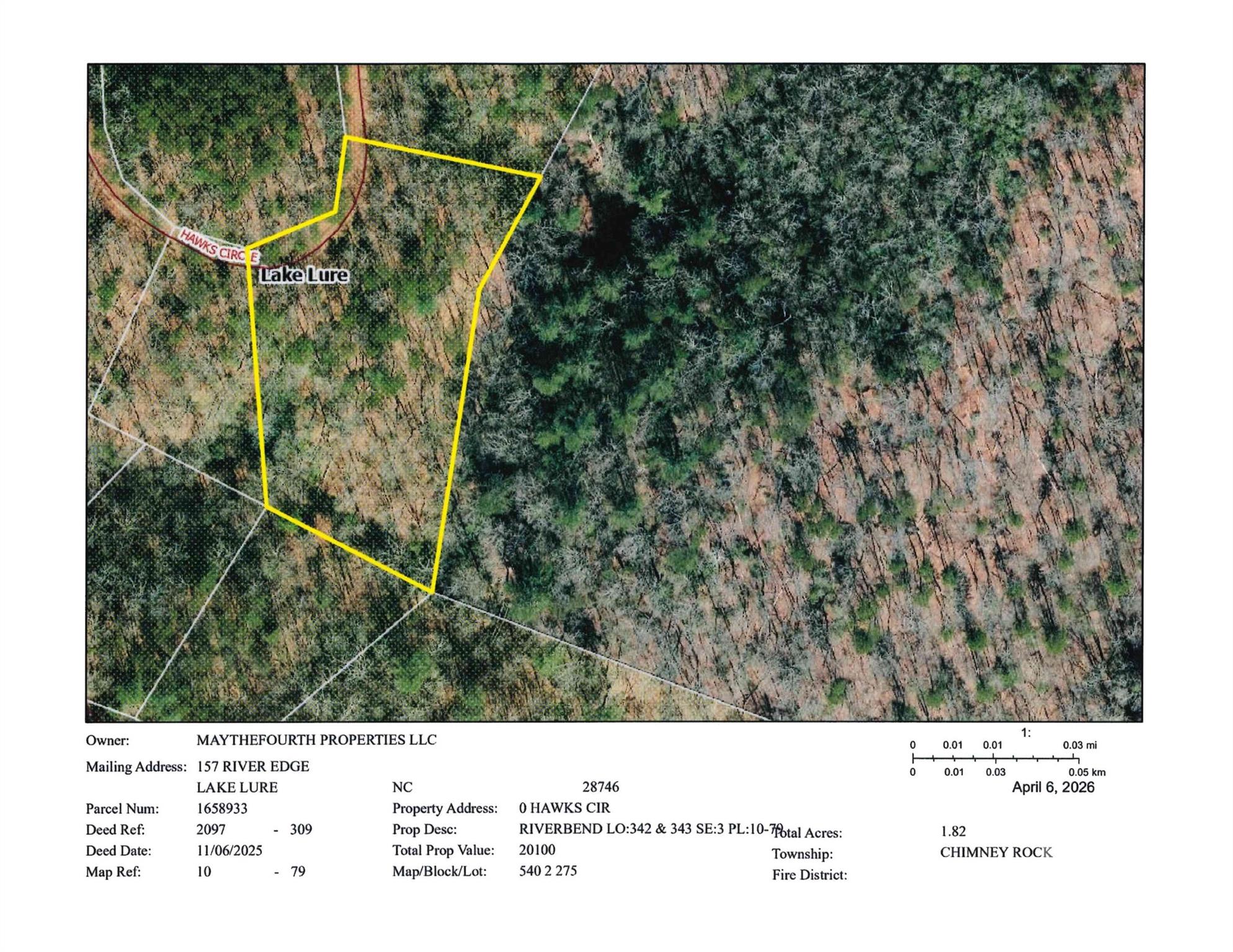 0 Hawks Circle Lake Lure NC 28746