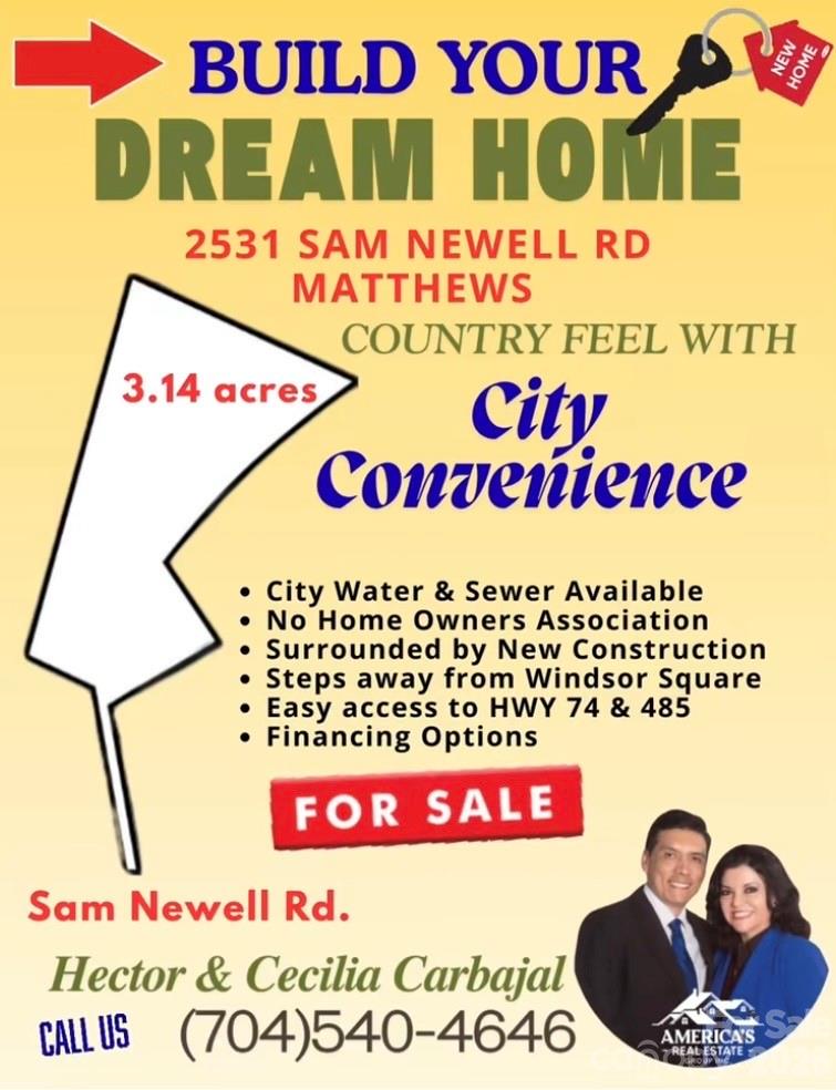 2531 Sam Newell Road Matthews NC 28105