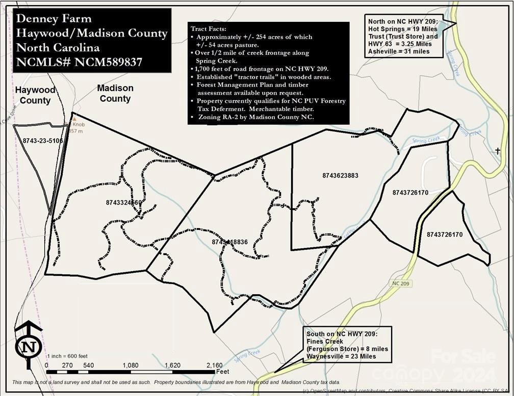 00 Highway 209 Highway Hot Springs NC 28743