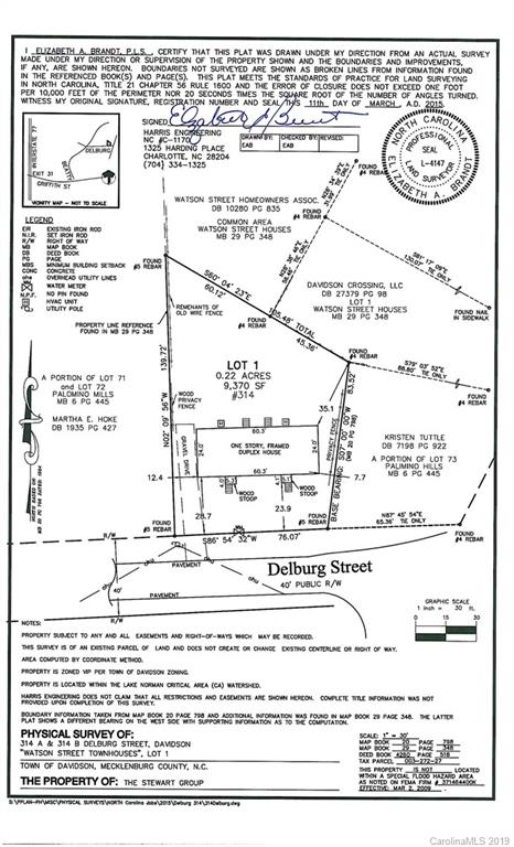 314 Delburg Street Davidson NC 28036
