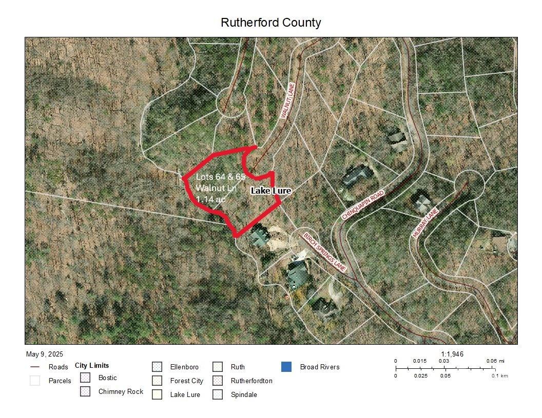 Lot 64 & 65 Walnut Lane Lake Lure NC 28746