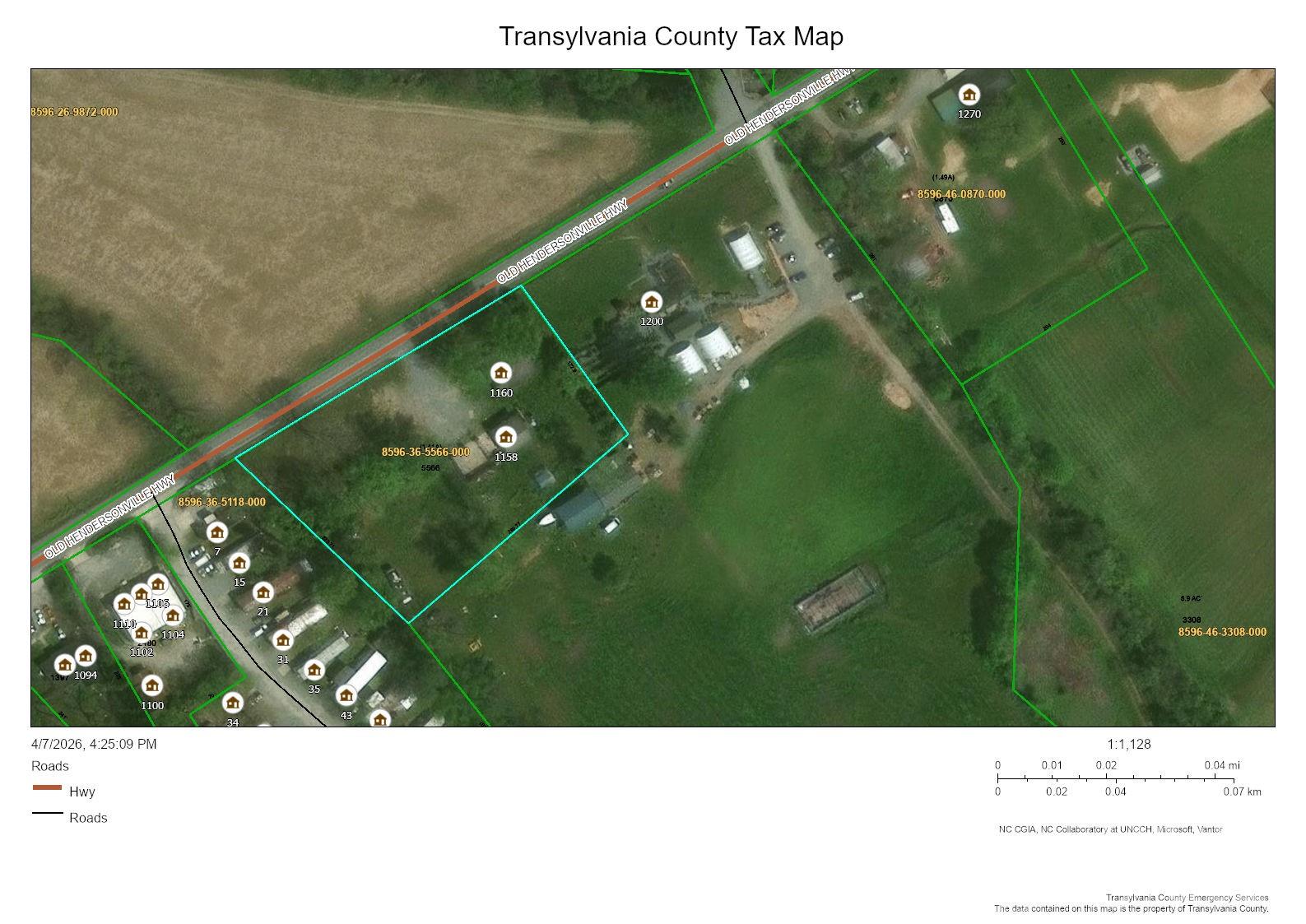 1160 Old Hendersonville Highway Brevard NC 28712