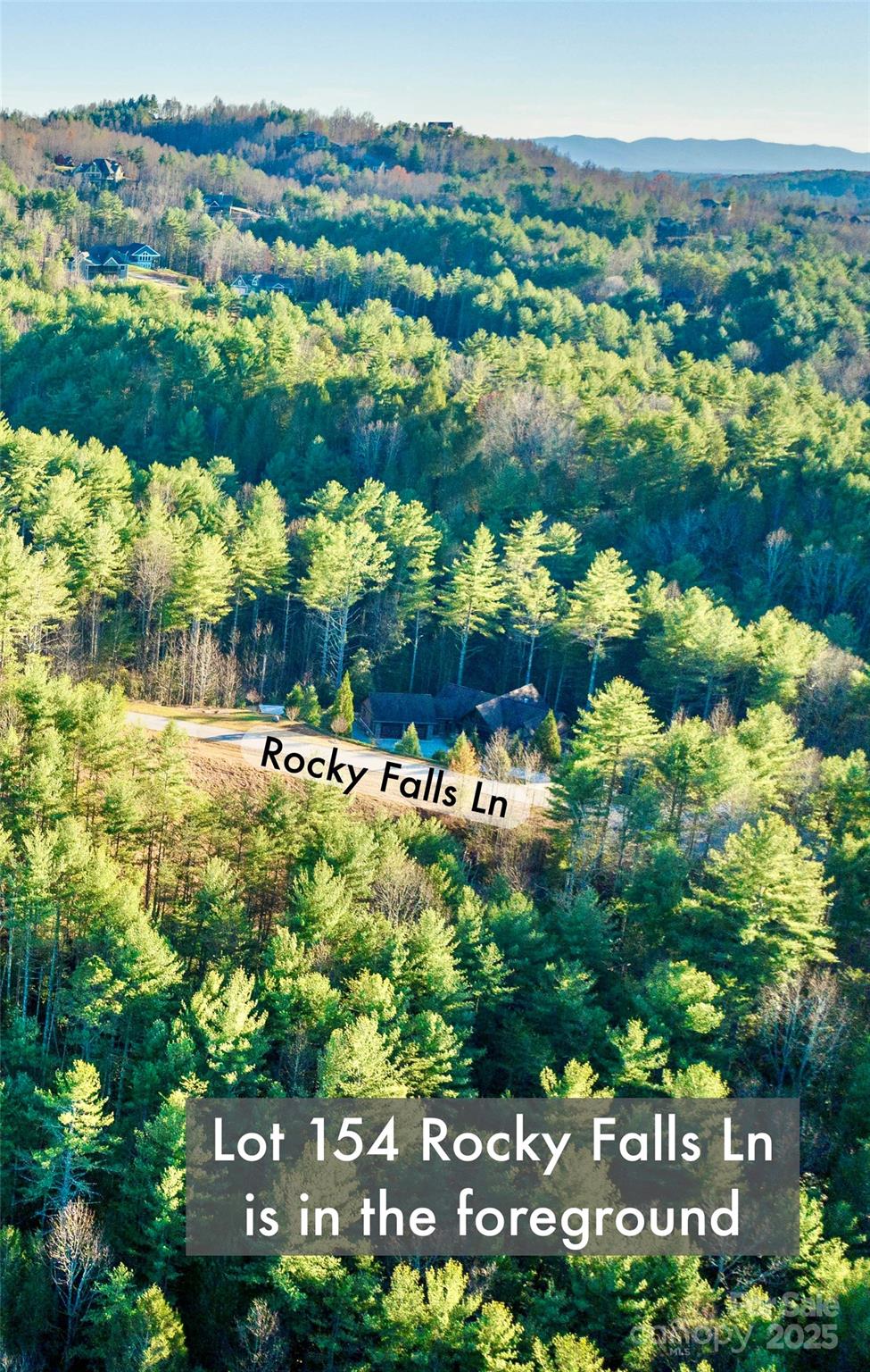 1.85 Acres Lot 154 Rocky Falls Lane Lenoir NC 28645