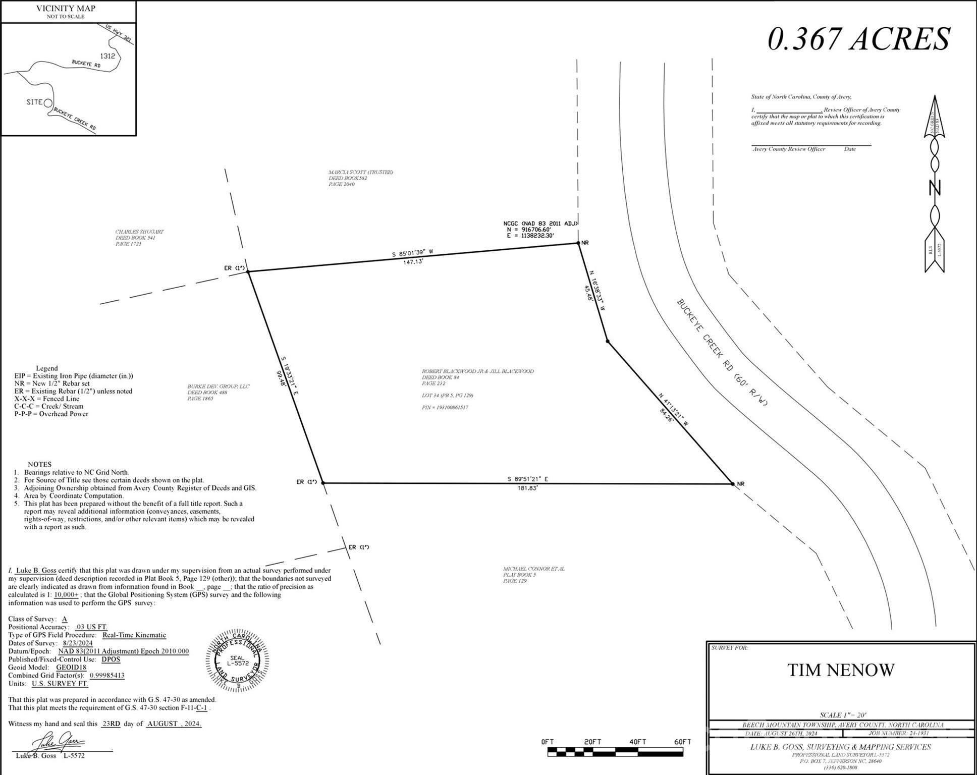 Lot# 34 Buckeye Creek Road Beech Mountain NC 28622