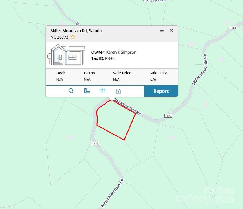0000 Tbd Miller Mountain Road Saluda NC 28773