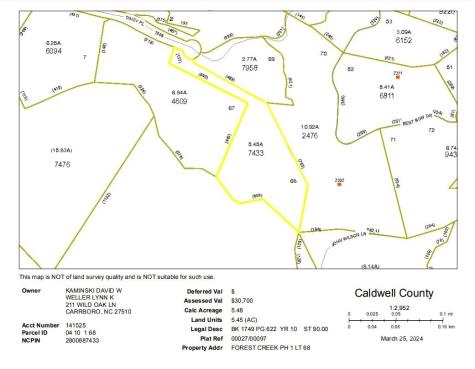 0 Daisy Place Collettsville NC 28611