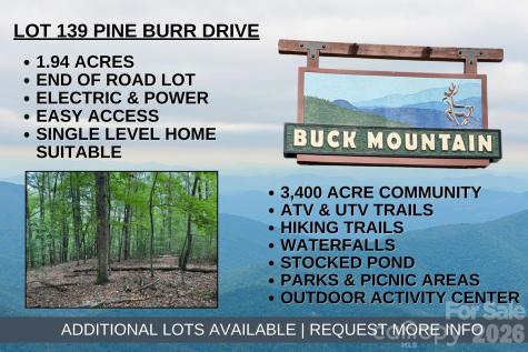 Tbd Pine Burr Drive Purlear NC 28665