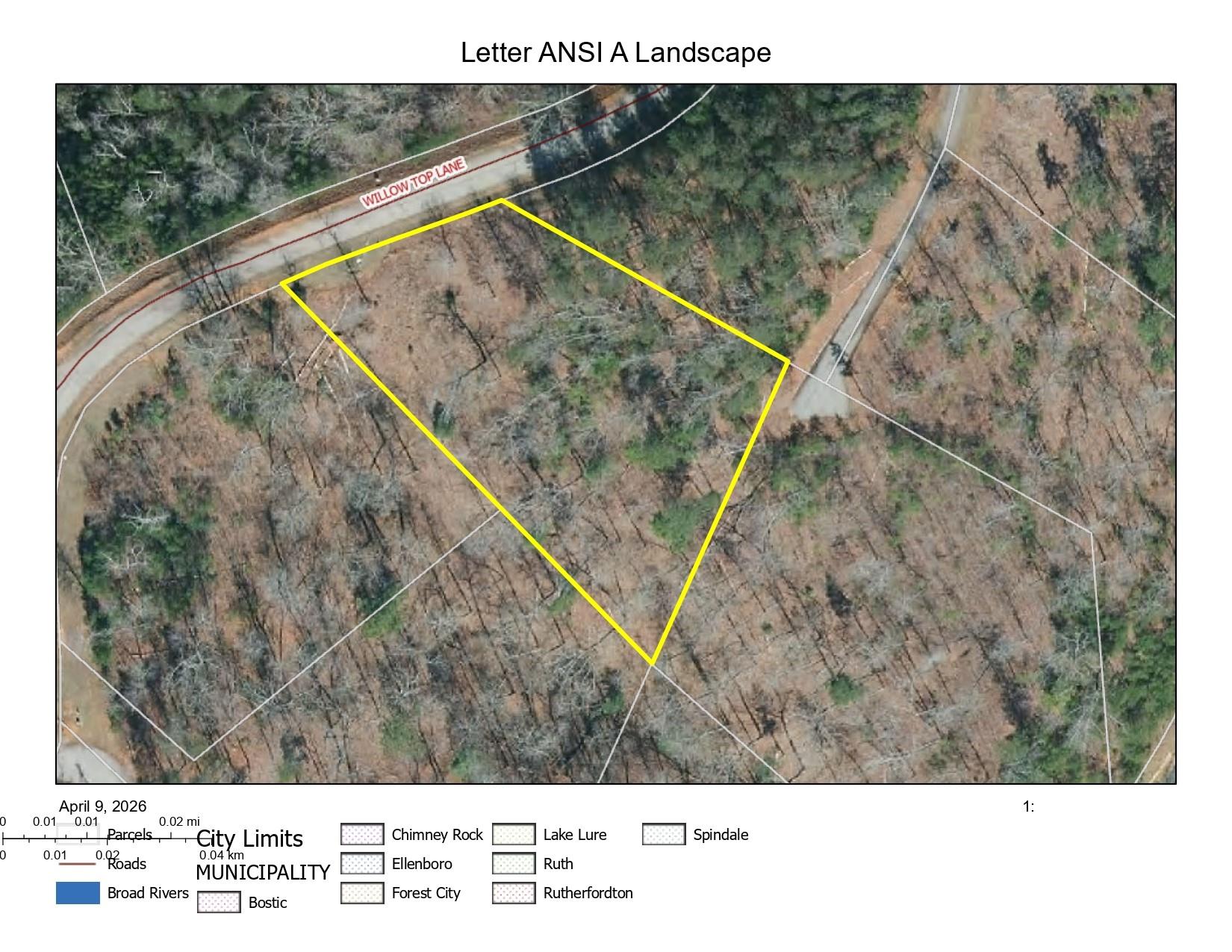0 Willow Top Lane Lake Lure NC 28746