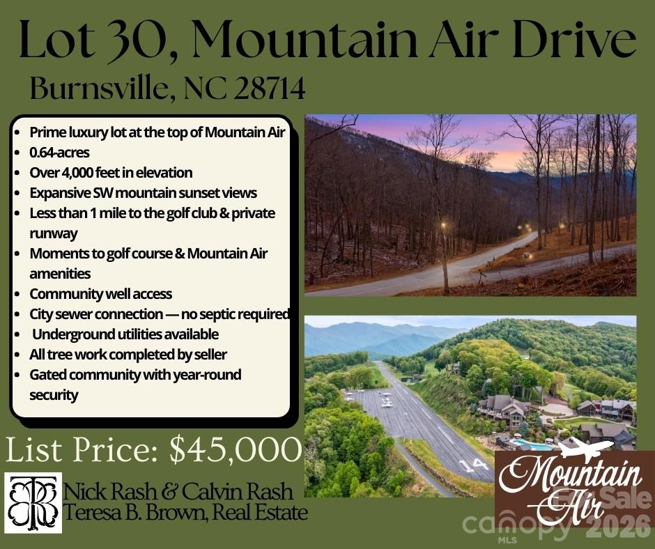 Lot 30 Mountain Air Drive Burnsville NC 28714