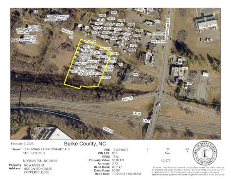100, 102-109, 111 Ross Street Morganton NC 28655