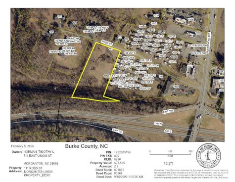 100,102-109,111 Ross Street Morganton NC 28655