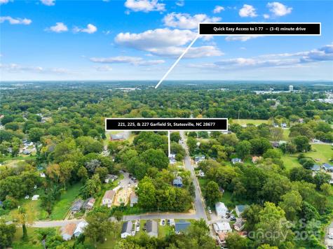 221, 225, & 227 Garfield Street Statesville NC 28677