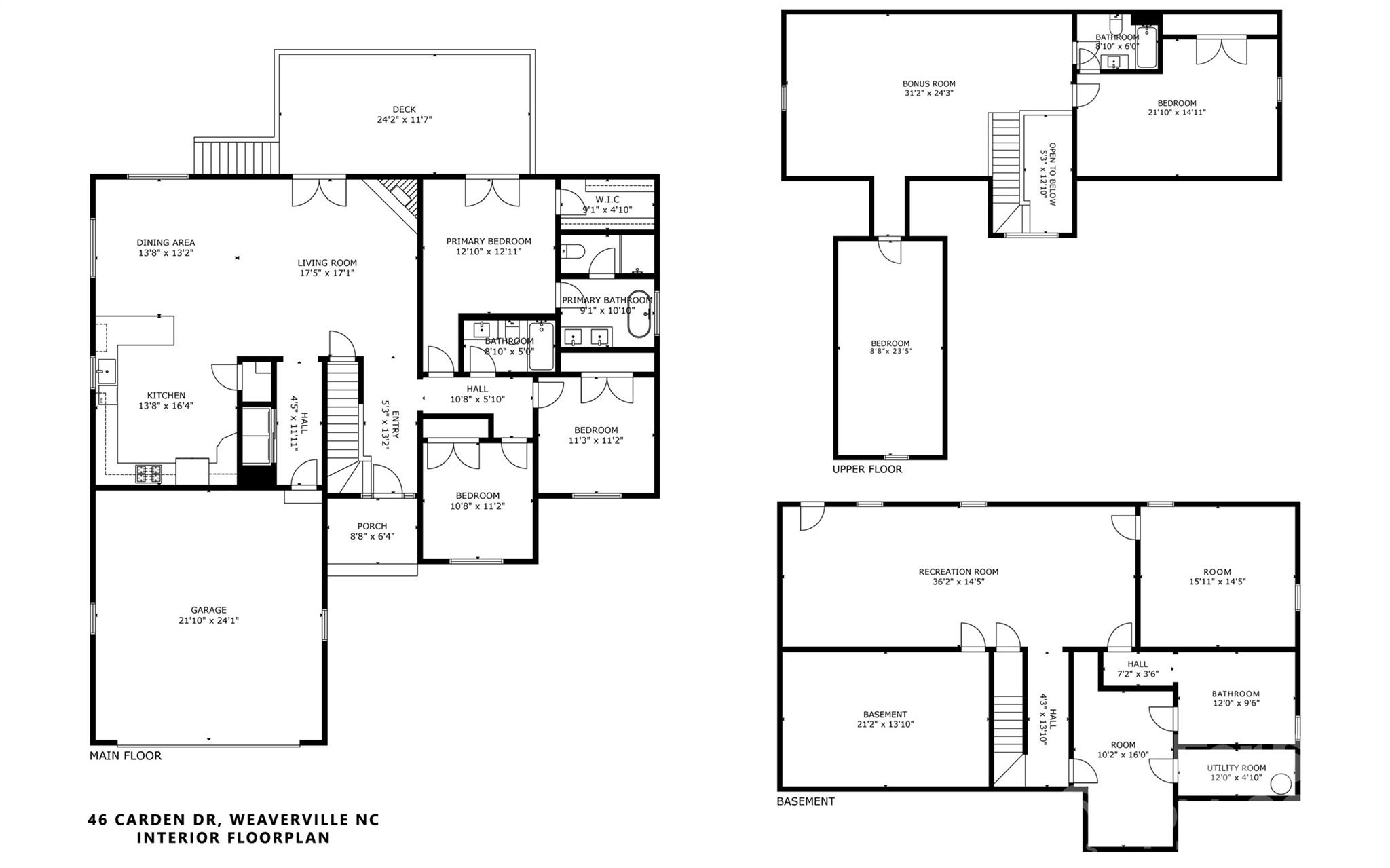 46 Carden Drive Weaverville NC 28787