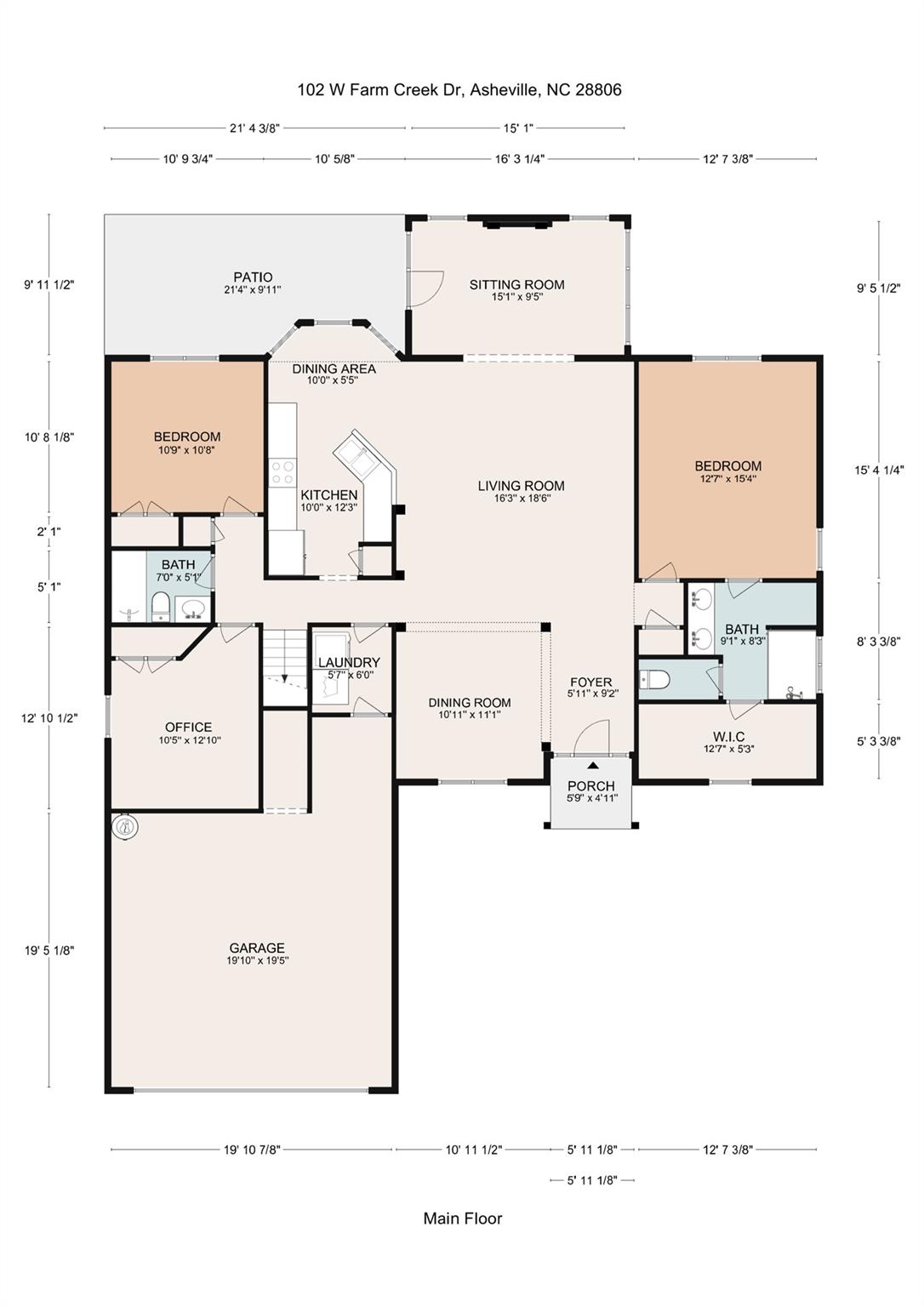 102 W Farm Creek Drive Asheville NC 28806