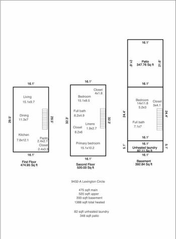 9432 Lexington Circle Charlotte NC 28213