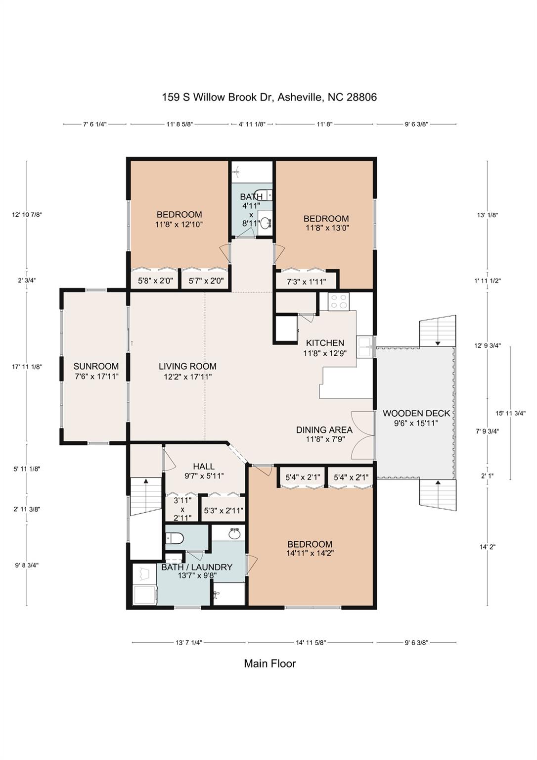 159 S Willow Brook Drive Asheville NC 28806